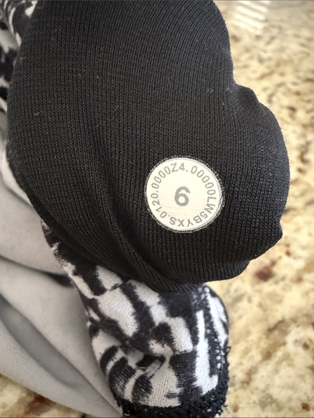 lululemon Align High-Rise Utopia Multi Black & White Pixel-Print Leggings Sz 6 - Picture 4 of 10